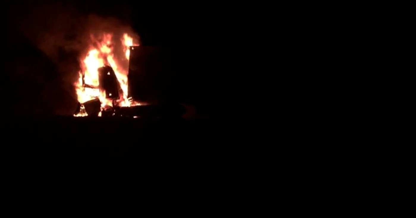 INCENDIU TIR HUSI