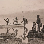 Andaman tribals fishing (c  1870) jpg