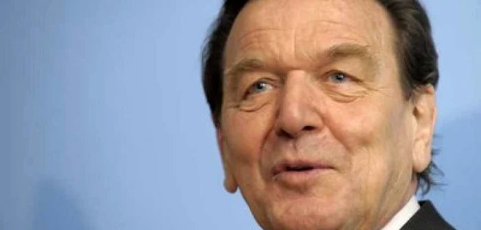 Fostul cancelar german Gerhard Schroeder