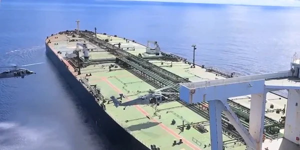 petrolier cu petrol iranian confiscat de sua FOTO captura departamentul apararii SUA png