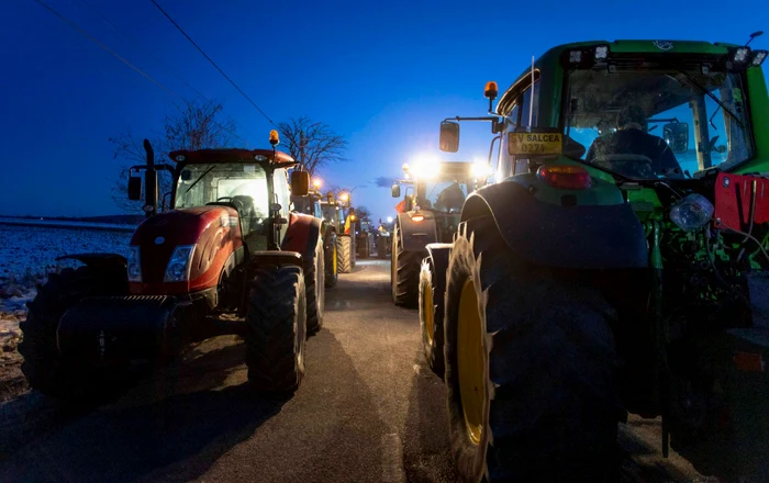 Transportatorii continuă protestele Foto: Inquam Photos 