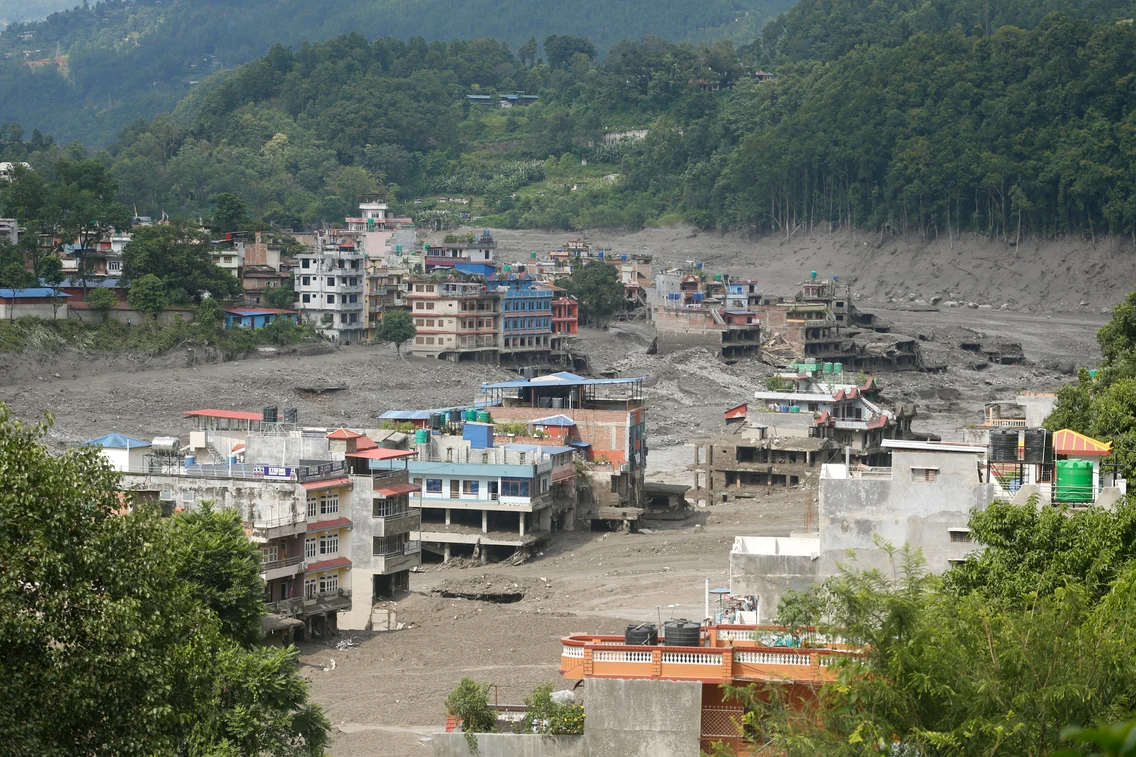 Viitură în Nepal 