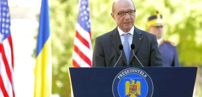 Preşedintele Traian Băsescu FOTO Eduard Enea