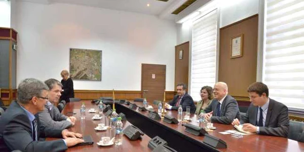 Ambasadorul Germaniei s-a întâlnit cu autorităţile locale. FOTOAndrei Paul