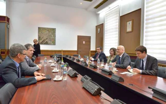 Ambasadorul Germaniei s-a întâlnit cu autorităţile locale. FOTOAndrei Paul