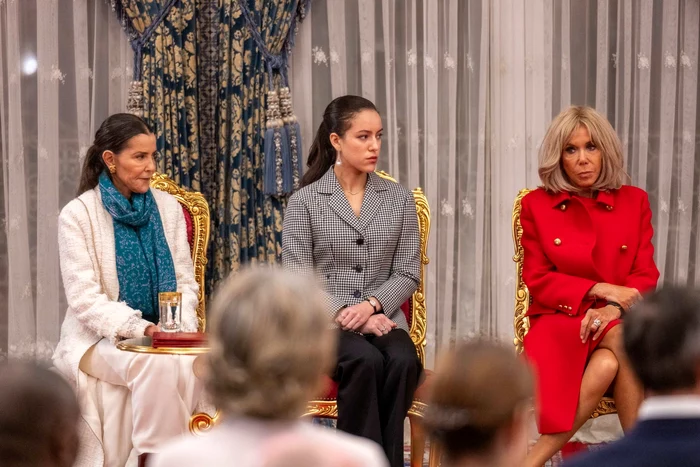 Prințesa Lalla Khadija a Marocului și Brigitte Macron profimedia 0928902340 jpg