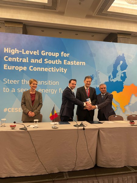 România, Bulgaria şi Grecia au semnat un acord privind energia eoliană offshore în Marea Neagră