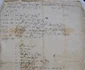 Foaie de zestre din Colecția „Documente Medievale” din patrimoniul Secției de Istorie a Muzeului Olteniei Craiova. Gestionar colecție conservator Camelia Slabu (© Muzeul Olteniei)