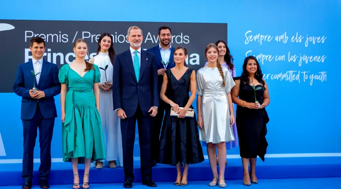 Letizia și fiicele la Premiile de la Girona, Foto Profimedia (1) jpg