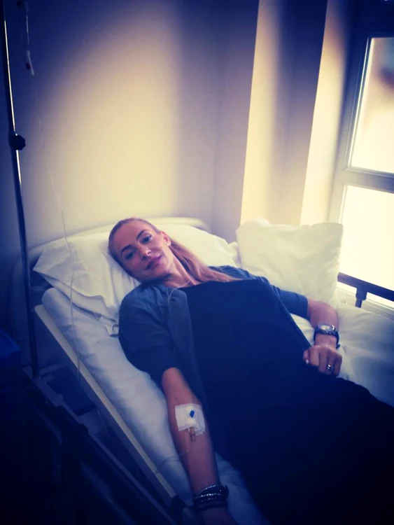 Roxana Ciuhulescu a avut nevoie de supraveghere medicală