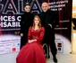 Magda Coman, Cosmina Păsărin și Alin Gălățescu la gala Voices of Disability