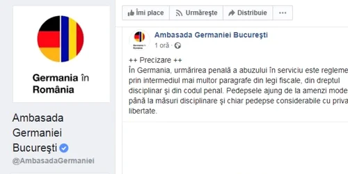 Ambasada Germaniei