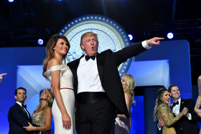 Donald Trump şi MelaniaFoto: Getty