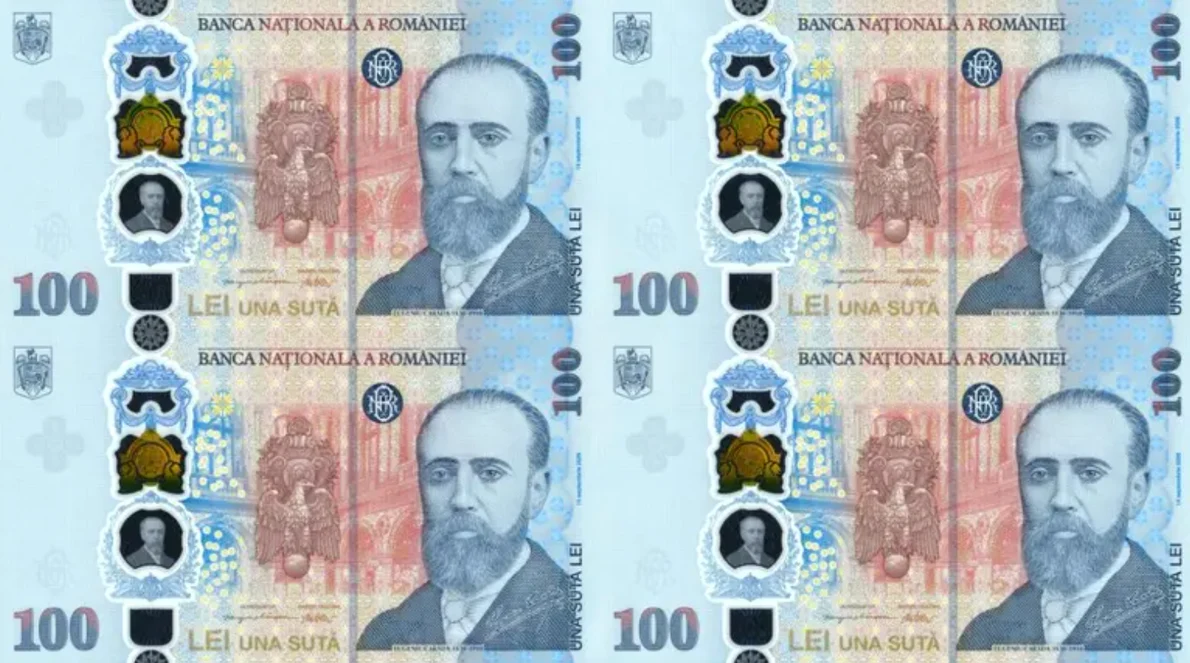 BNR lanseaza o bancnota aniversara de 100 lei