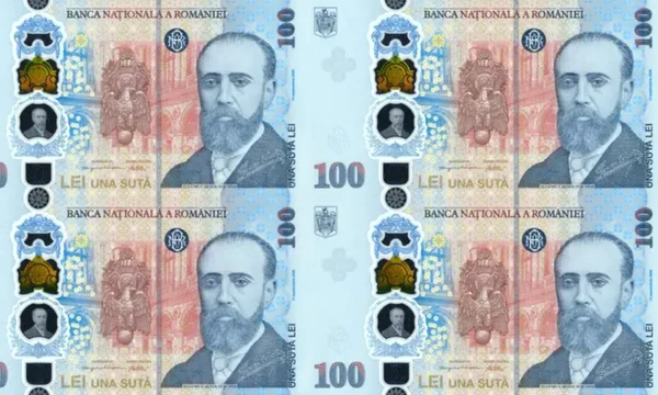 BNR lanseaza o bancnota aniversara de 100 lei 