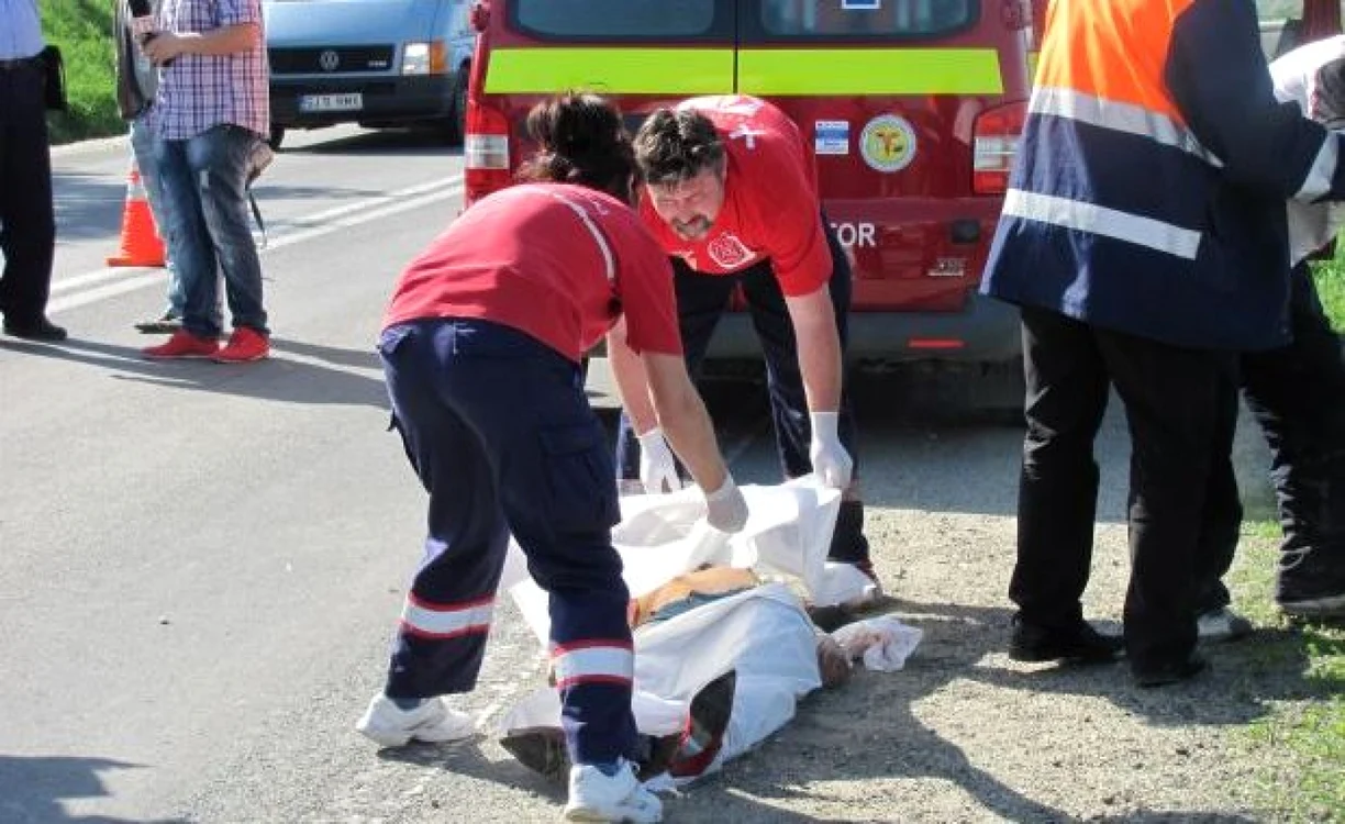 Victima a decedat la scurt timp după ce a fost accidentată. D.G. Arhivă.