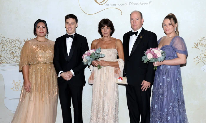 Louis Ducruet si Marie Ducruet, Printul Albert de Monaco, Printesa Stephanie de Monaco, Camille Gottlieb   GettyImages 1747255950 jpg