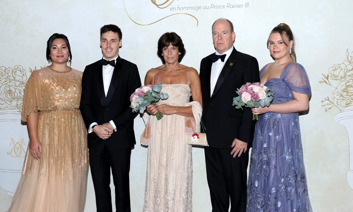 Louis Ducruet si Marie Ducruet, Printul Albert de Monaco, Printesa Stephanie de Monaco, Camille Gottlieb   GettyImages 1747255950 jpg