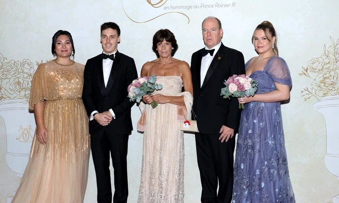 Louis Ducruet si Marie Ducruet, Printul Albert de Monaco, Printesa Stephanie de Monaco, Camille Gottlieb   GettyImages 1747255950 jpg
