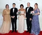 Albert de Monaco alături de nepoții din partea lui Stephanie de Monaco, Louis Ducruet și Camille Gottlieb