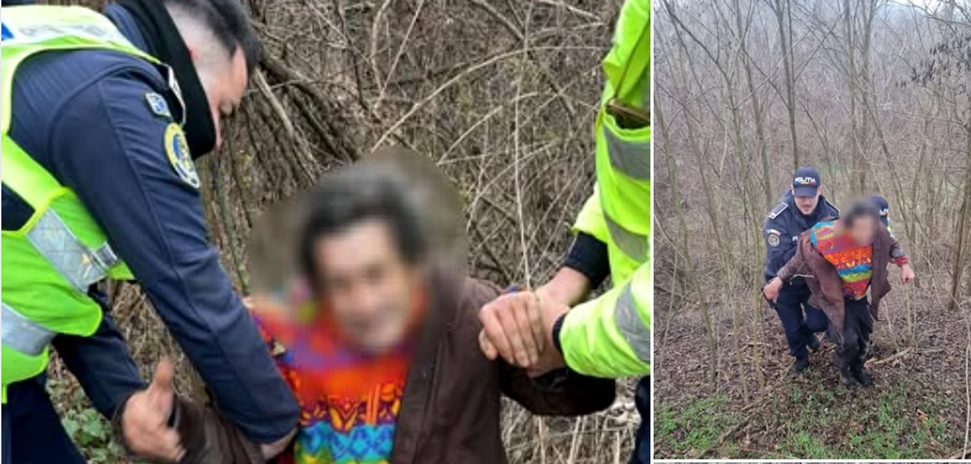Bătrânul a fost găsit vineri. FOTO Facebook News-Mehedinti.ro 