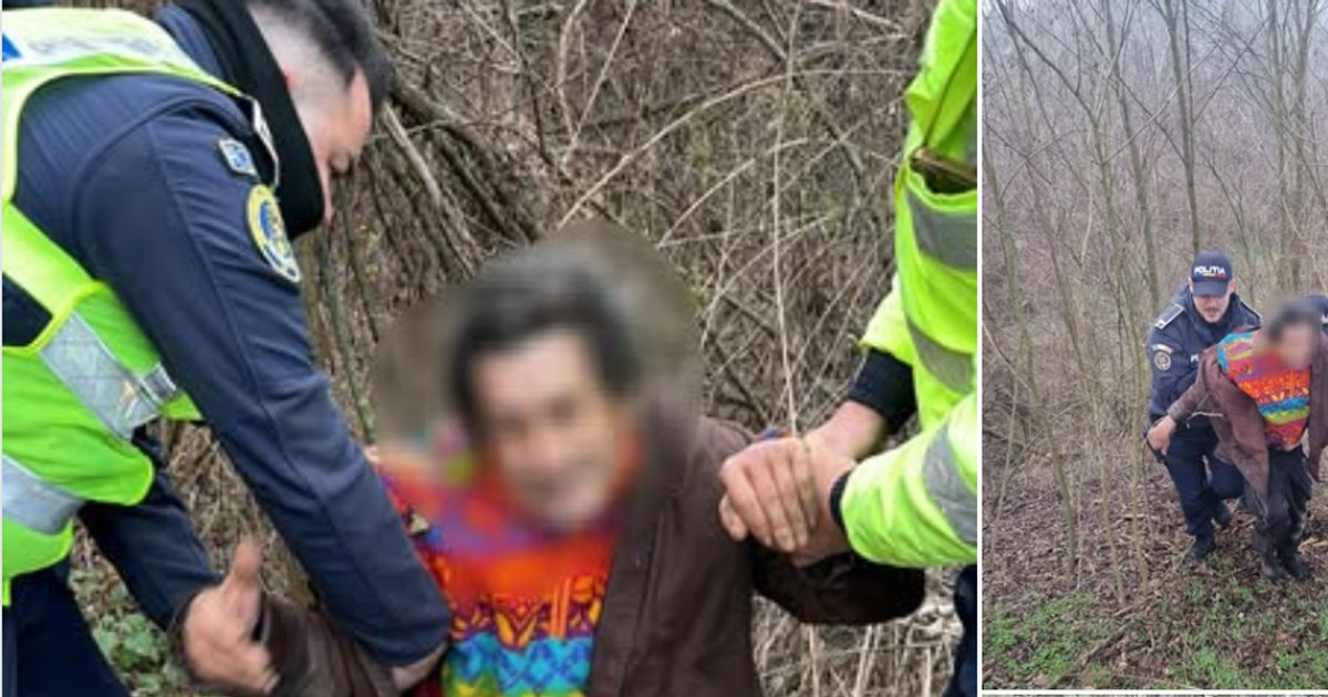 Un bătrân de 79 de ani, dispărut timp de trei zile, a fost găsit în viață