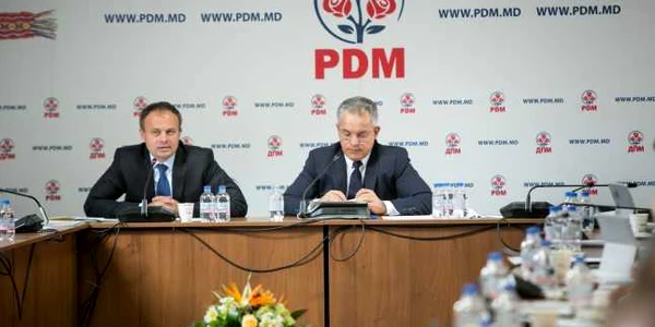Vlad Plahotniuc si Andrian Candu pdm.md