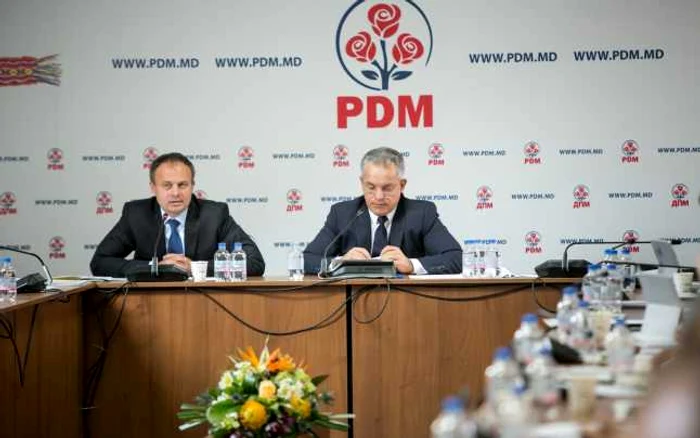 Vlad Plahotniuc si Andrian Candu pdm.md