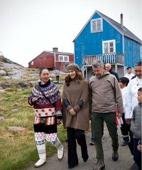 Regina Mary în Gronlanda