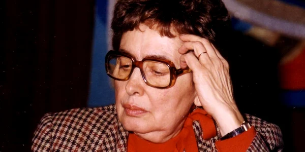 Monica Lovinescu la Paris, în 1994 (© Gerard cohen / Wikimedia Commons)