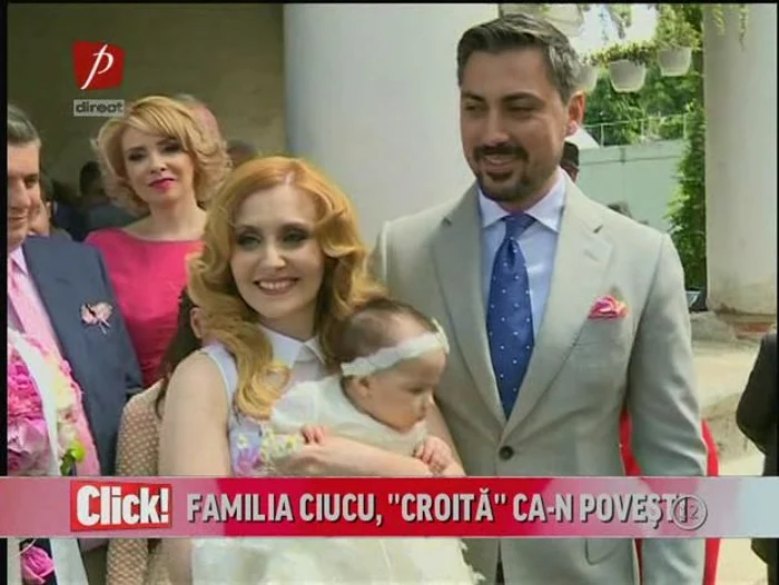 Micuţa Elena Carolina este primul copil al cuplului