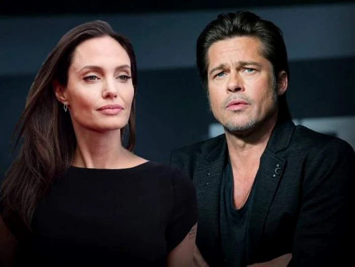 Angelina Jolie şi Brad Pitt