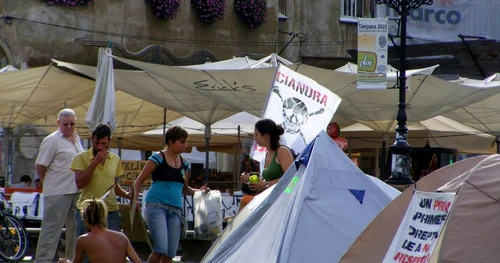 Protest Roşia Montana la Timişoara