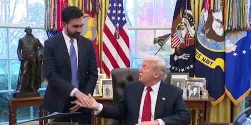 Zohran Mamdani Donald Trump Casa Alba captura video abcnet jpg
