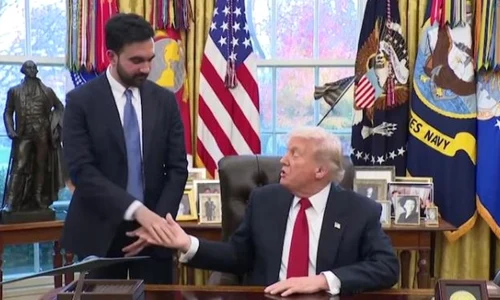 Zohran Mamdani Donald Trump Casa Alba captura video abcnet jpg