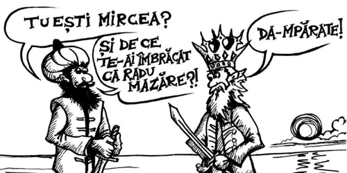 Radu Mazăre - caricatură de Aurel Miclea 