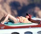 Queen Silvia, king Carl XVI Gustaf of Sweden boating Saint Tropez jpeg