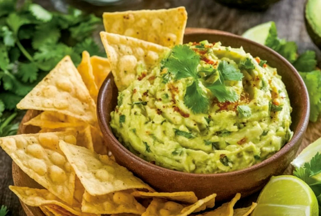 guacamole cu lime si chpsuri jpg