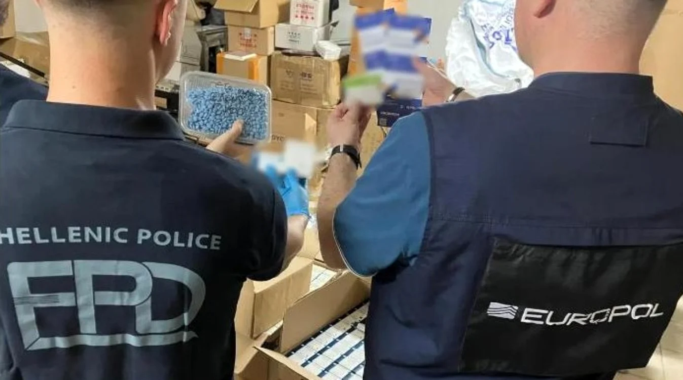 Poliţiştii Europol au confiscat substanţe interzise de peste 11 milioane dolari. Foto europol.europa