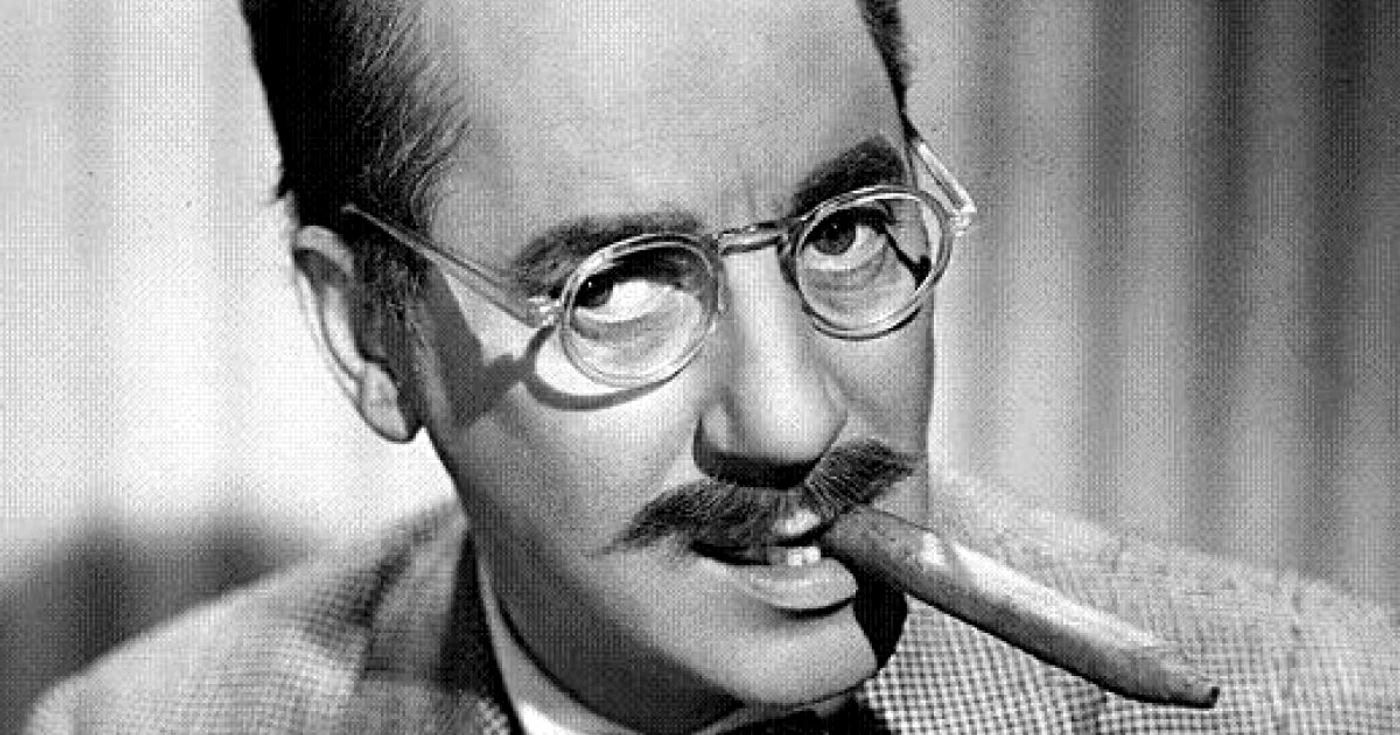 Un Groucho Marx în vârful carierei, în anii 1940