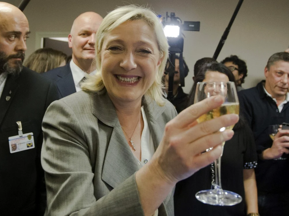 Liderul partidului de extremă dreaptă franceză Marine Le Pen FOTO AP