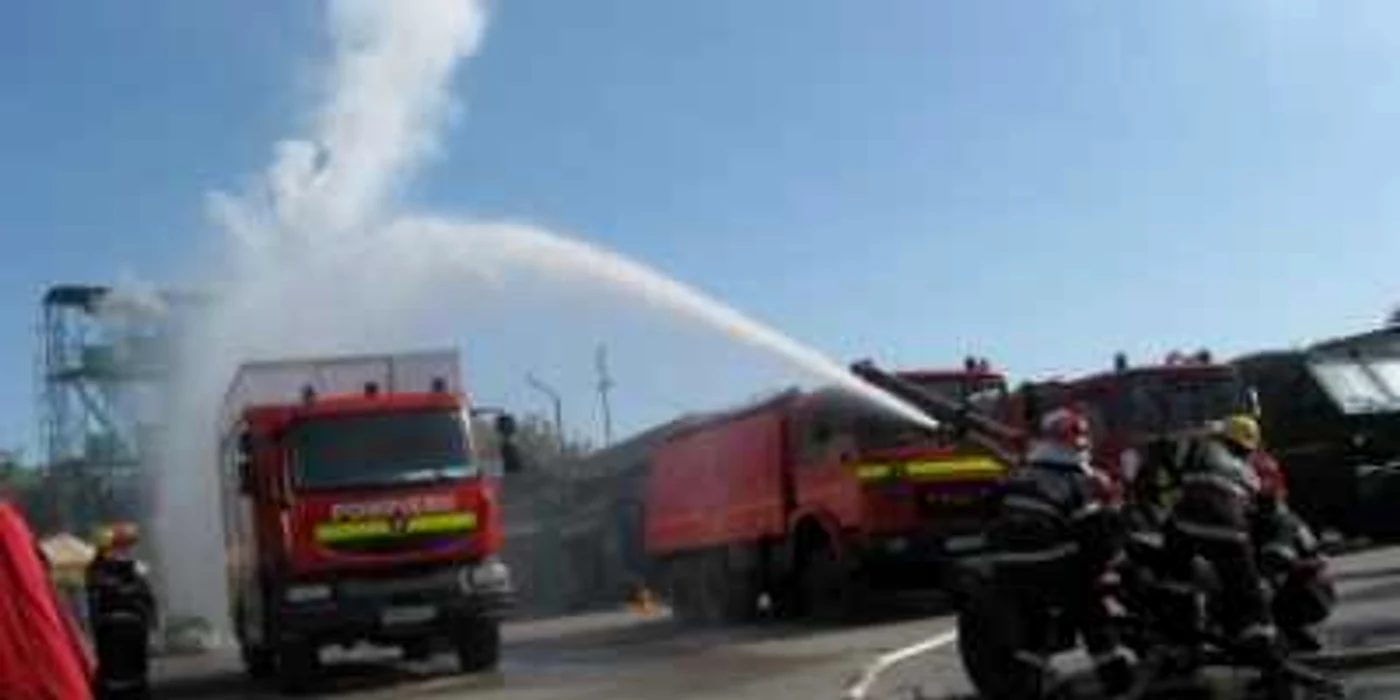 Pompierii au intervenit prompt