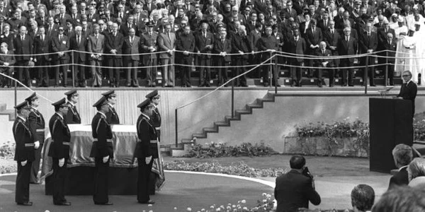 Funeraliile lui Tito FOTO AFP
