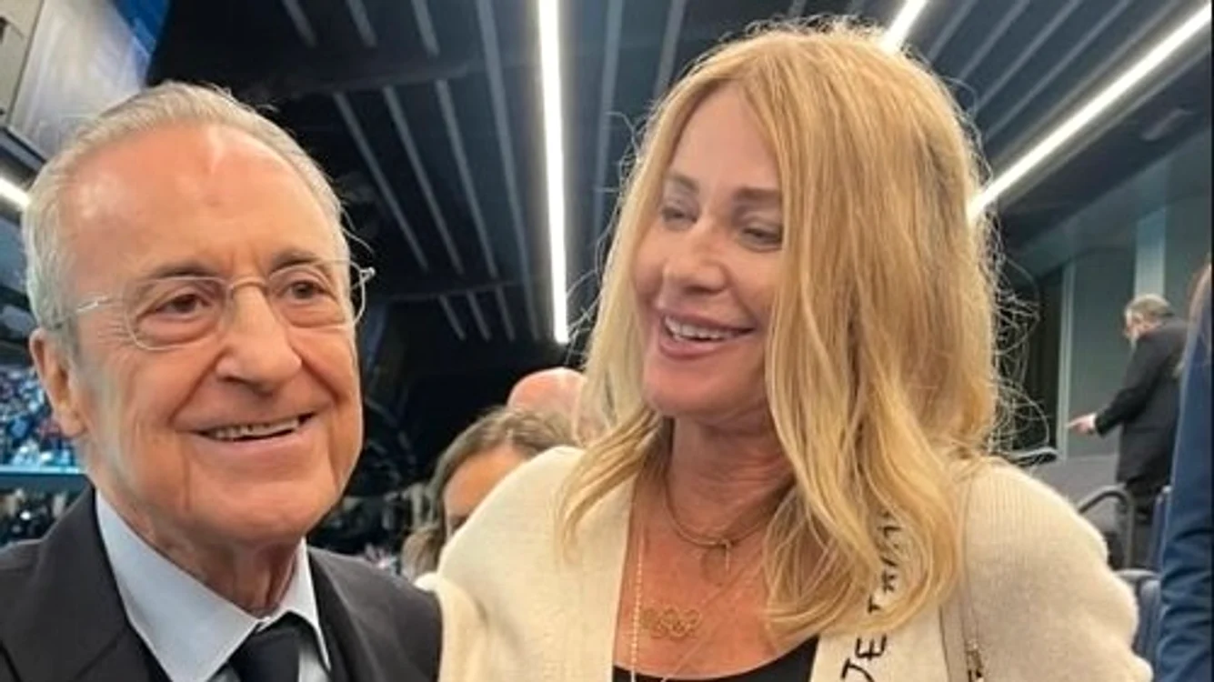 Nadia Comăneci și Florentino Perez s-au întâlnit pe Bernabeu.