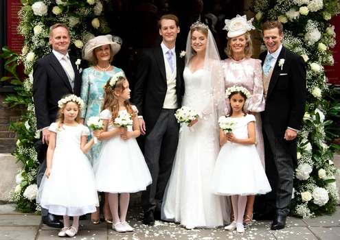 Nunta Flora Ogilvy și Timothy Vesterberg la Capela St  George din Piccadilly, Londra, sept 2021, Profimedia