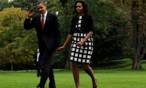 Soţii Obama au sărbătorit 17 ani de căsnicie