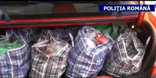Întreaga cantitate de alcool a fost confiscată