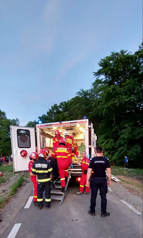 Accident Bistrita Nasaud FOTO IGSU