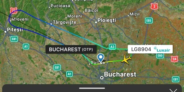 Un Boeing 737 care a decolat din București a revenit pe Otopeni după 10 minute FOTO Boarding Pass jpg