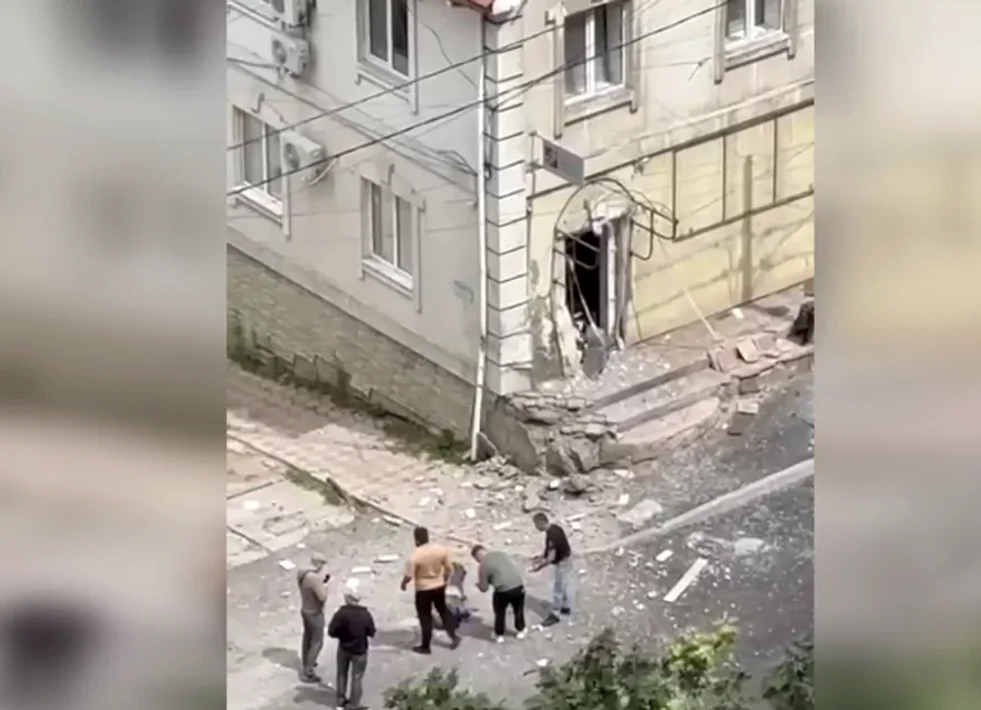 Explozia a avut loc joi, 3 iulie. FOTO Captură  video